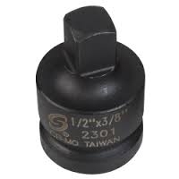 2301 Sunex Tools 1/2” Dr. Impact Socket Adapter (1/2”F X 3/8”M)