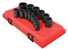 2650 Sunex Tools 13 Pc. 6-Point Standard Fractional Impact Socket Set