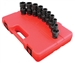 2657 Sunex Tools 9 Pc. 6-Point Universal Fractional Impact Socket Set