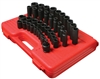 2668 Sunex Tools 39 Pc. Fractional Master Impact Socket Set