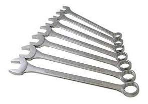 9707 Sunex Tools 7 Pc. Jumbo Fractional Wrench Set - 1-5/16 To 2"