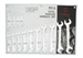 9914 Sunex Tools 14 Pc. Angle Wrench Set - Fractional