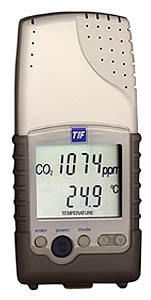 8600 TIF CO2 Temperature Humidity Monitor
