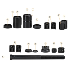 15099 Tiger Tool Leaf Spring & Bushing Starter Kit (No Cl\ylinder)