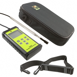 565C1 TPI Digital Hot Wire Anemometer W/ Temperature Carrying Case