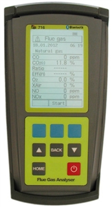 716 TPI Combustion Analyzer With Graphical Display And Combustible Gas Leak Check Wand