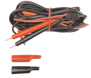 A065 TPI 10-Foot Shielded Test Lead Set With Alligator Clips Screw-On