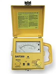 SAIT200 TPI Analog Insulation Resistance Tester