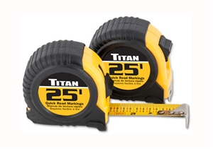 10901 Titan 25ft 2pk Tape Measure