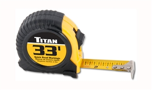 10908 Titan 33' Tape Measure