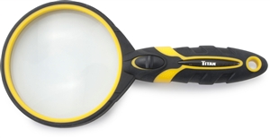 15028 Titan 4.4x Magnifying Glass With LED Light