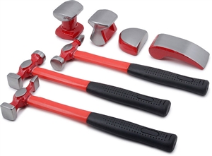 15084 Titan 7pc Autobody Hammer Set