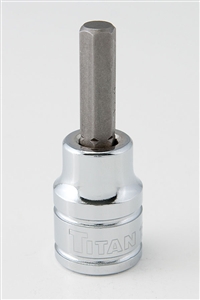 15659 Titan 5/16in 3/8in Dr. Hex Bit Socket