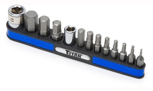 16112 Titan 13pc Metric Hex Bit Set