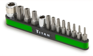 16113 Titan 13pc Tamper Resistant Star Bit Set