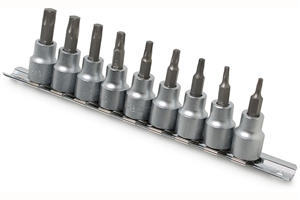 16129 Titan 9pc Star Socket Bit Set