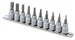 16133 Titan 10pc 3/8in Dr. SAE Hex Bit Socket Set