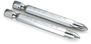 16240 Titan 2pc 2-1/2in Fits-All-Phillips Bit Set