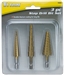 16503 Titan 3pc Step Drill Set