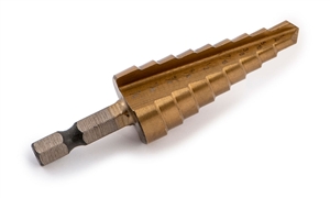 16504 Titan 1/4in x 3/4in Step Drill Bit