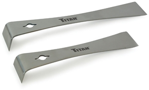 17005 Titan 2pc Stainless Steel Pry Bar/Scraper Set