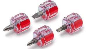 17204 Titan 4pc Mini Screwdriver Set