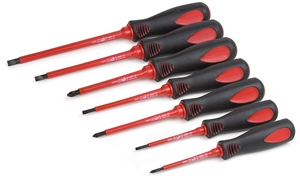 17237 Titan 7pc Insulated Electrical Screwdriver Set 1000-Volt