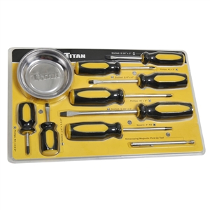 17241 Titan 10 Piece Screwdriver Set