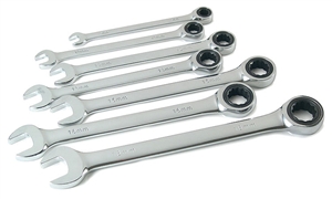 17351 Titan 7pc Metric Ratcheting Wrench Set
