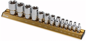 17403 Titan 13pc E-Star Socket Set