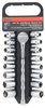 18182 Titan 17pc 1/2in Dr. SAE/Metric Socket Set