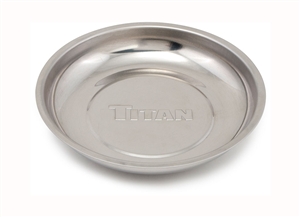 21264 Titan 5-7/8in Round Magnetic Parts Tray