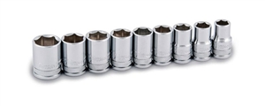 62002 Titan 9pc. 1/2in Drive SAE Socket Set