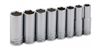 62300 Titan 8pc. 1/2in Drive SAE Deep Socket Set