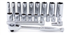 68001 Titan 21pc. 3/8in Drive SAE Socket Set