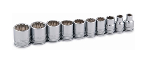 68500 Titan 10pc. 3/8in Drive SAE 12pt Socket Set