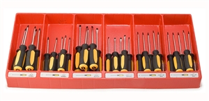 98022 Titan 60pc Screwdriver Display