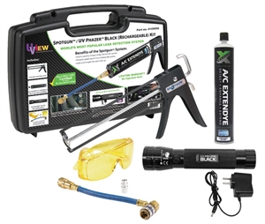 414565A UView Spotgun™ / UV Phazer™ R-12 / 134A Dye Oil Injection System (Rechargeable 100W Light)