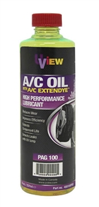 488100PBD UView PAG 100 Oil with A/C ExtenDye Bottle (8 oz / 240 ml)