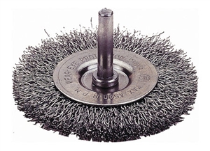 1423-2102 Firepower Wheel Brush Crimped Brush 3"