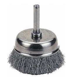 1423-2107 Firepower Cup Brush 2 1/2" Crimped Wire