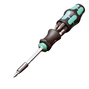 Wera 05073240001 Kraftform Kompakt 28 Multifunction Telescopic Screwdriver (CP 8951000109)