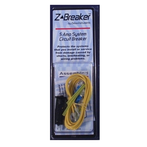 ZK003 Zebra Instruments ZBreaker 24 Volt or 120 Volt 3 Amp Circuit Breaker