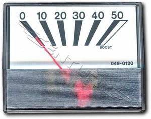 610278 Associated Ammeter Horizontal 0-50 Amp Range W/ Boost