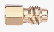 82634 Mastercool 1/4" Female Flare X 1/2" Acme Male Adapter