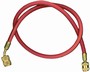 68396A Robinair 1/4" Flare 96in. Red Enviro-Guard Hose 45 Degree Quick Seal Fitting