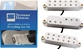 Seymour Duncan Everything Axe Matched Single Coil Pickup Set - White