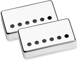 Seymour Duncan 11800-20-Nc Humbucker Pickup Cover SET (2) - Nickel .386 Hole Spacing