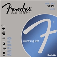 Fender Original Bullets 3150L Light Electric Guitar Strings .09-.42