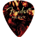 Fender Classic 351 Celluloid Guitar Picks Heavy Package of 144